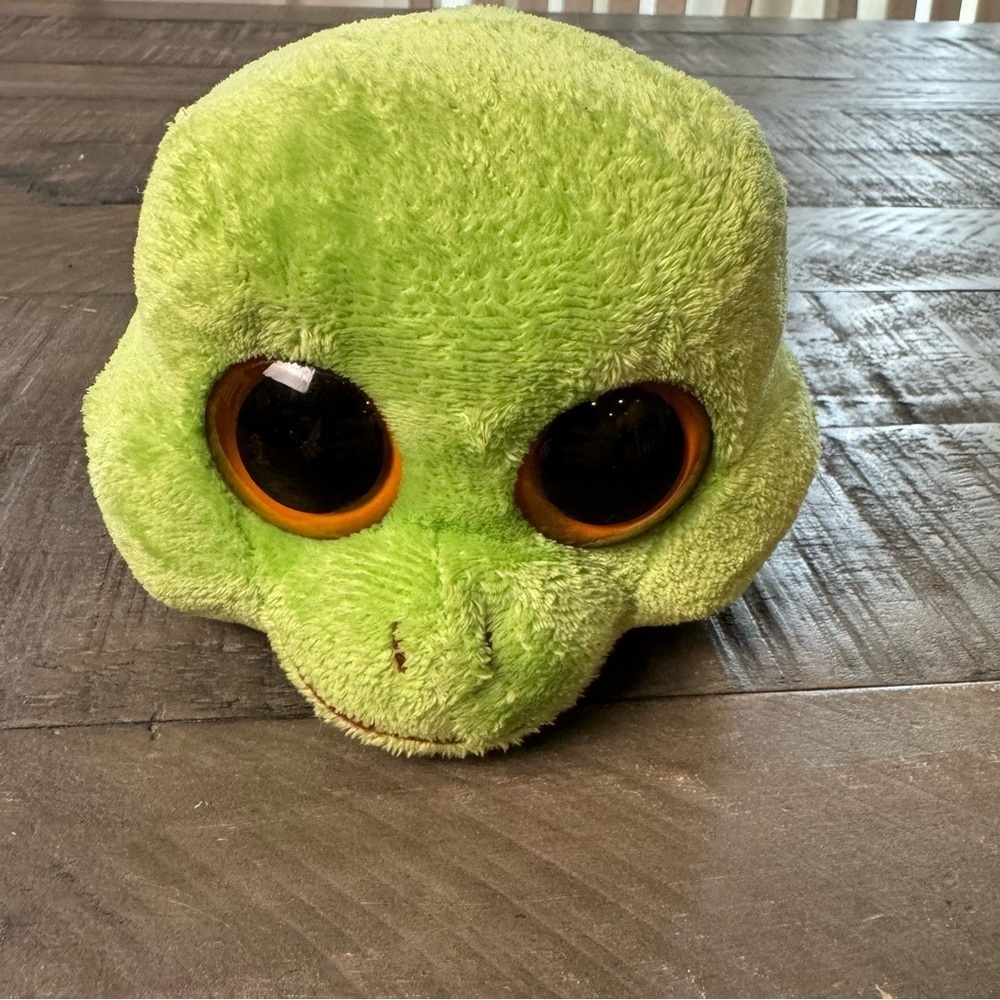 Ty Beanie Boos Sandy the Sea Turtle Plush Great Pre-Owned Condition - Picture 5 of 10